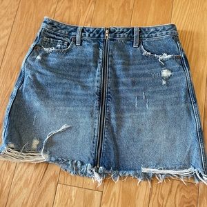 Jean skirt - Abercrombie and Fitch